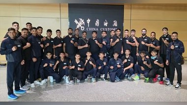 Sports News | India's Young Boxers Arrive in China for International Youth Boxing Gala