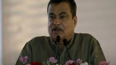 Business News | Nitin Gadkari Promises Single-digit Logistics Cost in India by 2026