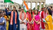 World News | Indian Embassy in Germany Organises 'Bharat Parade' to Mark 79th Independence Day