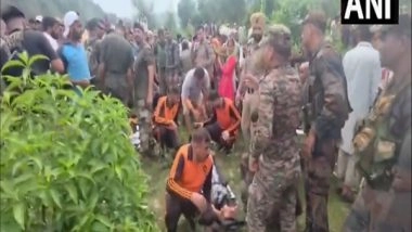 India News |  J-K: Army, Administration, Police Launch Swift Rescue and Relief Op After Cloudburst in Kathua