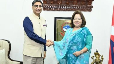 World News | Foreign Secretary Vikram Misri Calls on Nepali Foreign Minister in Kathmandu