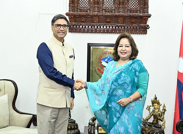 World News | Foreign Secretary Vikram Misri Calls on Nepali Foreign Minister in Kathmandu