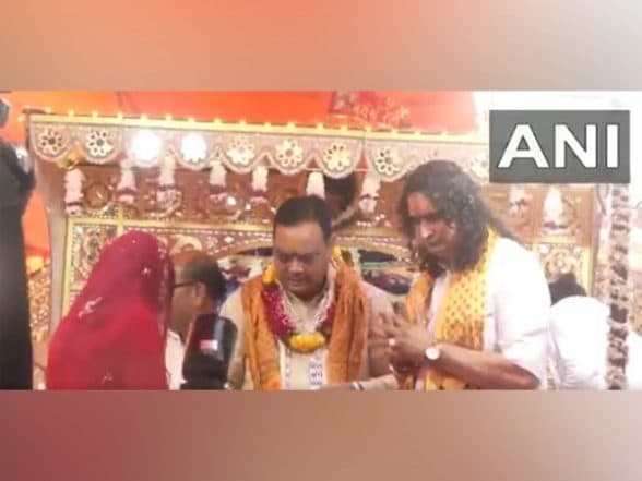 India News | Rajasthan: CM Bhajanlal Sharma Offers Prayers at Govind Dev Ji Temple in Jaipur