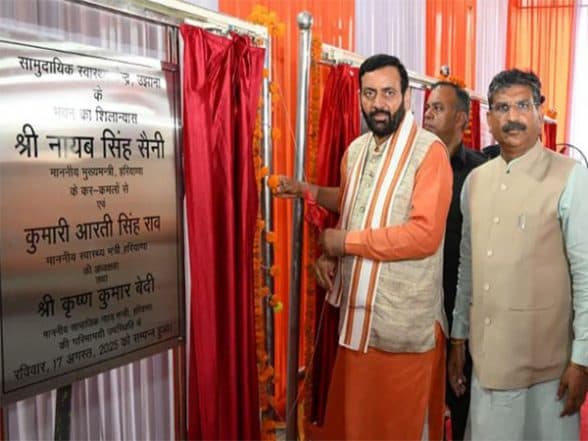 India News | Haryana CM Saini Inaugurates, Lays Foundation of 19 Projects Worth over Rs 206 Crore in Narwana