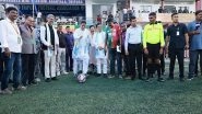 Sports News | Tripura: CM Attends Legends Clash Between Mohun Bagan Super Giant and East Bengal