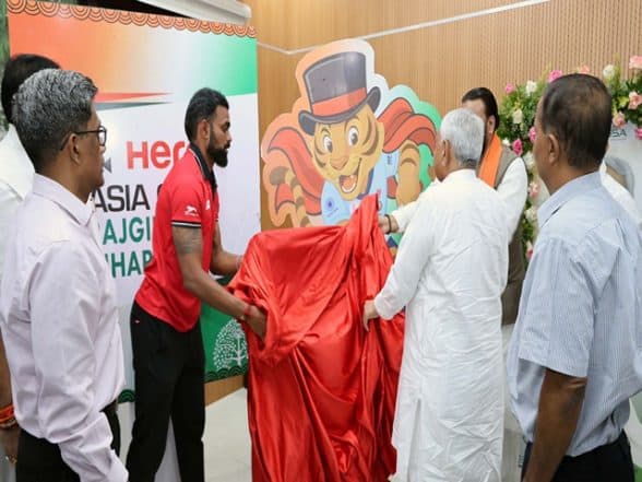 Sports News | Bihar to Host 12th Men's Asia Cup at Rajgir Hockey Stadium; CM Nitish Kumar Unveils Mascot and Trophy