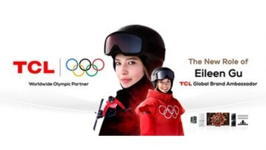 Business News | TCL Appoints Olympic Ski Champion Eileen Gu as Global Brand Ambassador