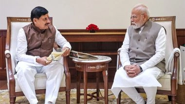 India News | Delhi: Madhya Pradesh CM Mohan Yadav Calls on PM Modi, Invites Him to Visit State