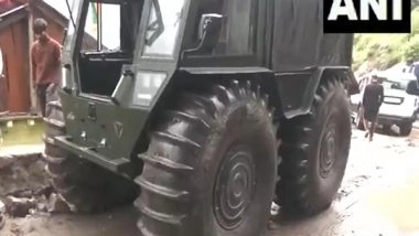 India News | J-K: All Terrain Vehicles Deployed in Kishtwar as Rescue Efforts Continue After Flash Flood