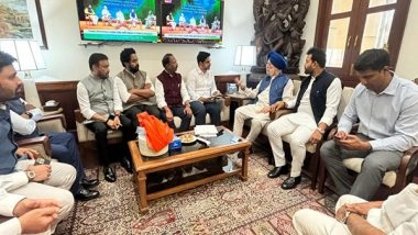India News | Nara Lokesh Meets Union Minister Hardeep Singh Puri, Urges Centre's Support for BPCL Refinery at Ramayapatnam