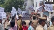 India News | Congress Workers Protest Outside CEC's Agra Residence over 'vote Theft' Allegations Against BJP, EC