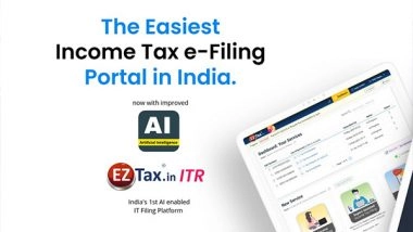 Business News | EZTax's AI-Driven Self-Service ITR Portal Redefines Indian Tax Filing Experience