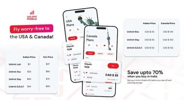 Business News | Zetexa Unveils Unlimit Mobile: Affordable SIM Plans for Indian Students Going to the US and Canada