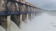 India News | Maharashtra: All 19 Gates of Khadakpurna Dam, 9 Gates of Pentakali Dam Opened in Buldhana District