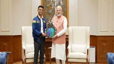 India News | Group Captain Shubhanshu Shukla Meets PM Modi