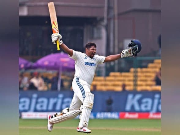 Sports News | Sarfaraz Khan Smashes Century, Powers Mumbai to Strong Position in Buchi Babu Tournament
