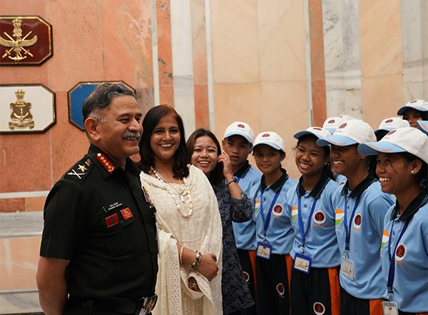 India News | COAS Gen Upendra Dwivedi Interacts with Tribal Students During 'Dweep Se Delhi' Tour in Andaman Islands