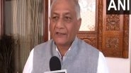 India News | Need Digitisation, Highways, and Infrastructure in Northeast for Full Integration: Mizoram Governor V K Singh