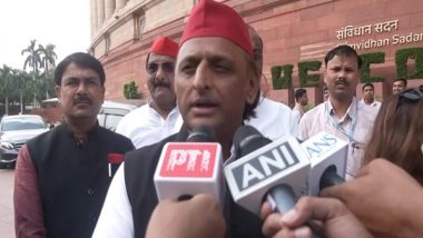 India News | Maybe Centre Will Consult Stars to Discuss SIR: Akhilesh Yadav's Jibe After Parliament Held Special Discussion on Space Program