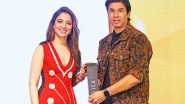 Business News | Tamannaah Bhatia Felicitates Gospel Music Maestro Dr. Amit Kamle for His Outstanding Contribution to Gospel Music