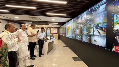 India News | Maharashtra DCM Ajit Pawar Reviews Rainfall Crisis at Mantralaya Amid Heavy Downpore in Mumbai