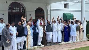 India News | INDIA Bloc Picks B Sudershan Reddy as Candidate for Vice Presidential Elections; to Face NDA's CP Radhakrishnan