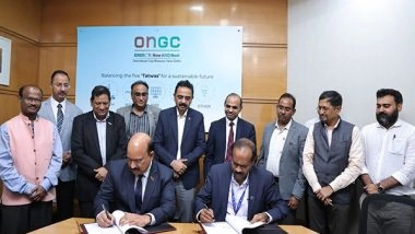 Business News | ONGC and Engineers India Ltd. Ink Pact for Helium Recovery Plant in Tamil Nadu