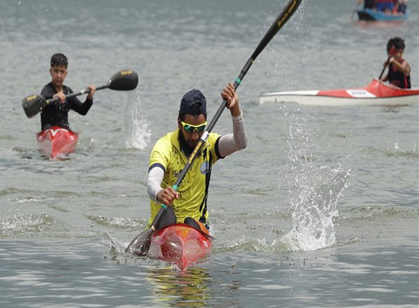 Sports News | Khelo India Water Sports Festival 2025: J-K Athletes Aim for National Glory at Dal Lake
