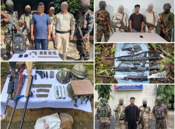 India News | Security Forces Recover Ammunition, Warlike Stores in Manipur