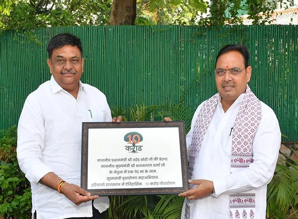 India News | Committed to Make Rajasthan Green: CM Sharma on 'Hariyalo Rajasthan' Campaign Success