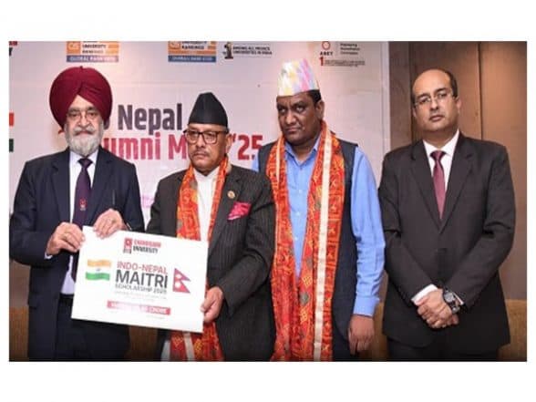 Business News | Chandigarh University Commemorates 75 Years of India-Nepal Close Friendship & Shared Cultural Ties with the Launch of Indo-Nepal Maitri Scholarship