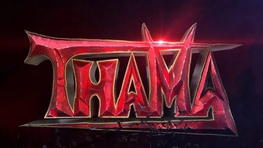 Entertainment News | Thama Teaser Out: Ayushmann, Rashmika Mandanna's Love Story Laced with Action