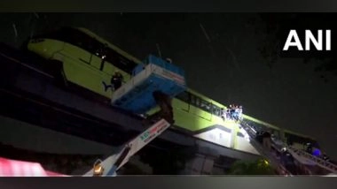 India News | Mumbai Monorail Incident: Preliminary Investigation Reveals Overcrowding as Main Reason; All Passengers Rescued Safely
