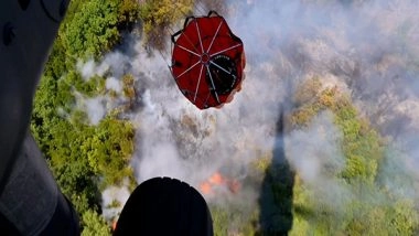 World News | UAE Rescue Team Continues Efforts to Combat Albania Wildfires