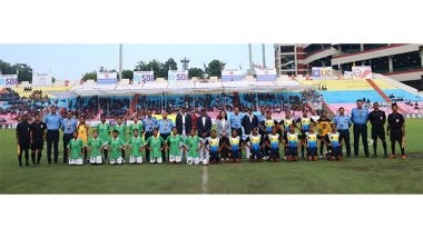 Sports News | Govt Higher Secondary School, Nari, Arunachal Pradesh Beats Sainik School, Sambhalpur as 64th Subroto Cup Gets Underway in New Delhi