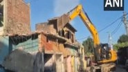 India News | Uttar Pradesh: Shravasti Administration Carries out Demolition Drive on Encroachments