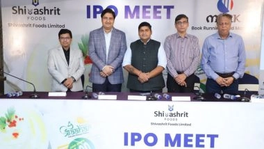 Business News | Shivashrit Foods Limited IPO Opens on August 22, 2025