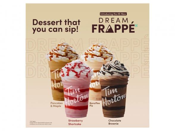 Business News | Tim Hortons® Introduces International Dream Frappes in India