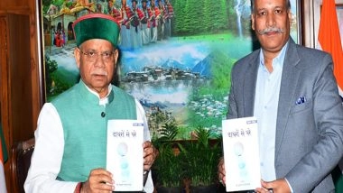 India News | Himachal Pradesh Governor Releases Poetry Anthology 'Dairon Se Pare'