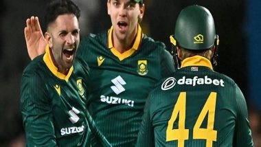 Sports News | Proteas Spinner Maharaj Regains Number 1 ODI Spot Following Fifer Against Australia