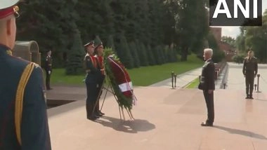 World News | Jaishankar Pays Tribute at Moscow's Tomb of the Unknown Soldier During Russia Visit