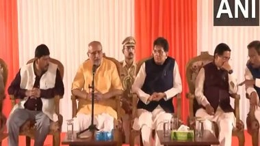 India News | NDA Leaders, Union Ministers Hold Discussions with CP Radhakrishnan at Pralhad Joshi's Residence