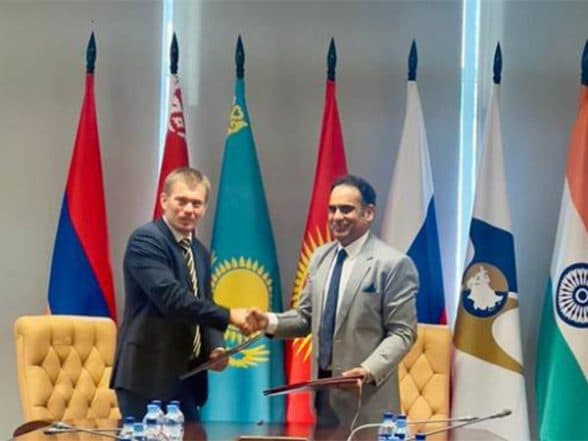 Business News | India and Eurasian Economic Union Sign Terms of Reference to Launch FTA Negotiations
