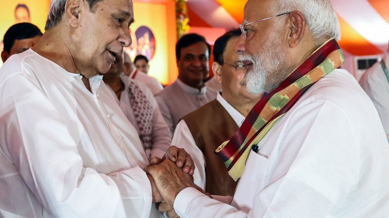 India News | PM Modi Speaks to Ailing Naveen Patnaik, Enquires About His Health; Invites BJD Chief to Delhi