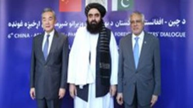 World News | Afghanistan, China, Pakistan Hold 6th Meeting of Foreign Ministers in Kabul