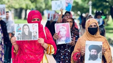 World News | Pak: Islamabad Sees 36 Days of Protest Against Abduction of Baloch Leaders