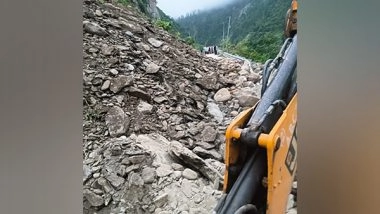 India News | Uttarakhand: Gangotri & Yamunotri Highways Blocked; Clearance Work Underway