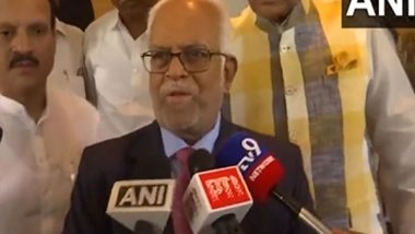 India News | INDIA Alliance VP Nominee B Sudershan Reddy in Parliament to File Nomination