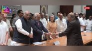 India News | INDIA Bloc VP Nominee B Sudershan Reddy Files Nomination
