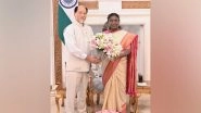 India News | Nagaland CM Neiphiu Rio Meets President Droupadi Murmu